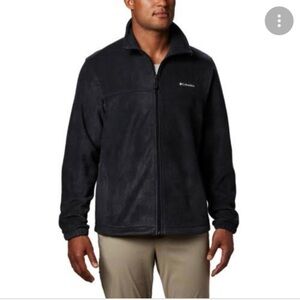 Columbia steens mountain fleece‎ jacket black size medium